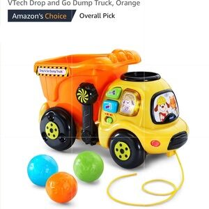 New vTech Drop & Go Dump Truck (small pen mark on box/good condition)